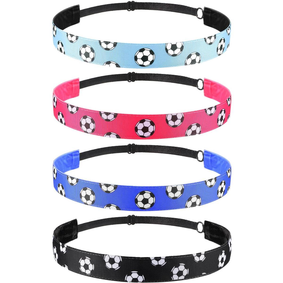 SATINIOR diadema fútbol ajustable para entrenamiento cómodo.