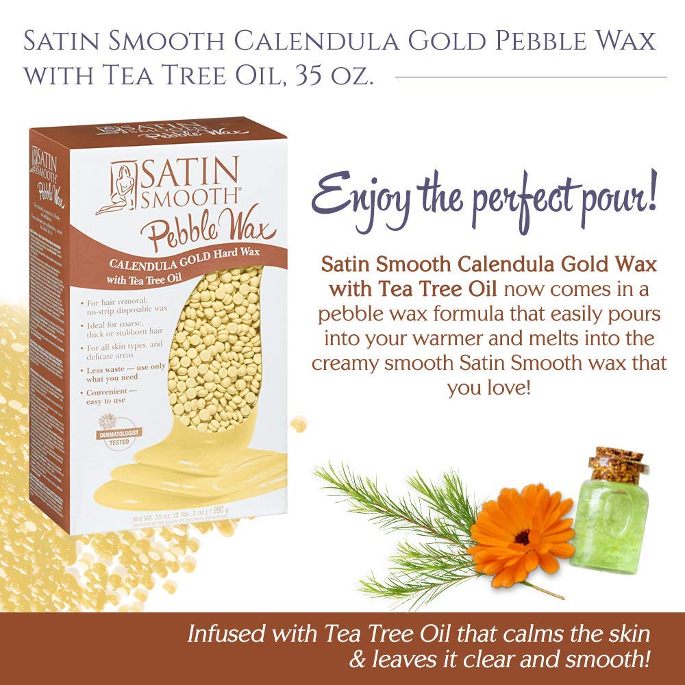 SATIN SMOOTH pelo-grueso: cera para sujetar vellos gruesos con control.