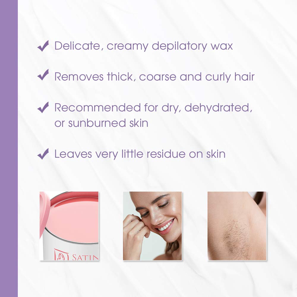 SATIN SMOOTH Deluxe piernas, para piernas lisas y depilación eficaz.
