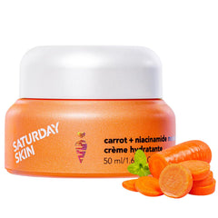 Saturday Skin crema hidratante con zanahoria para piel suave y nutrida