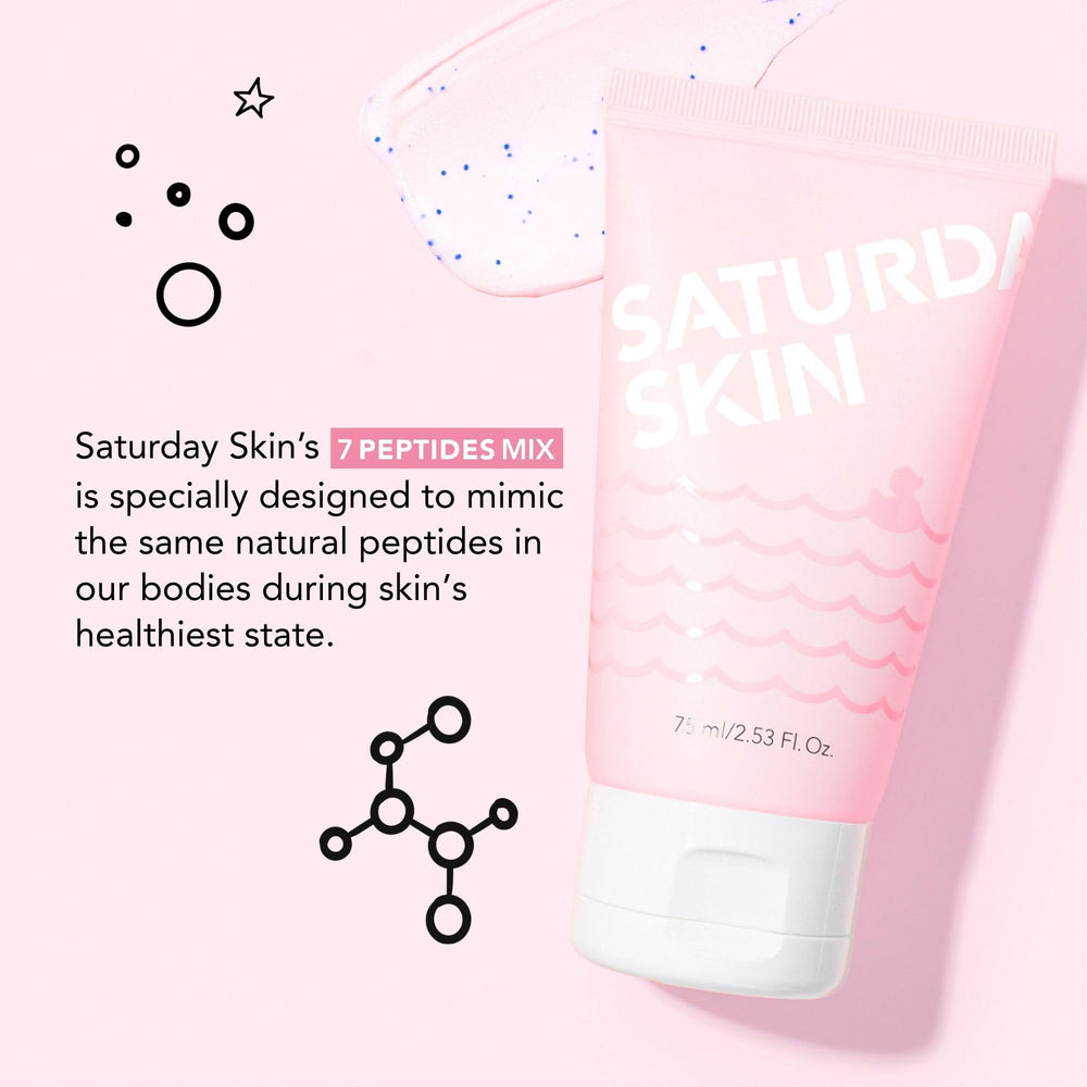  Saturday Skin Rub-A-Dub textura satinada tras cada uso sin irritación.