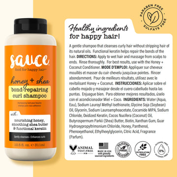 SAUCE Beauty rizos definidos y sanos con uso diario