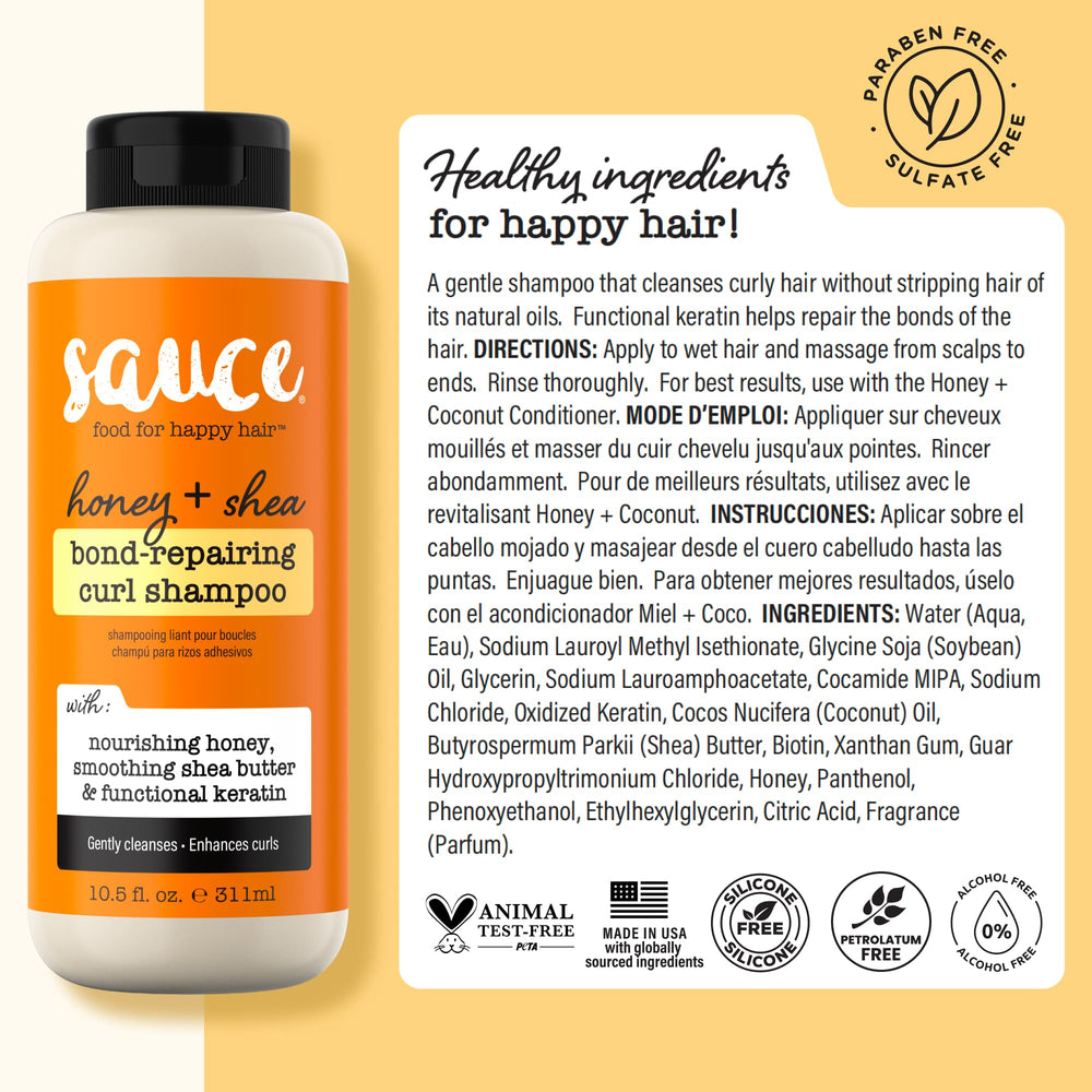 SAUCE Beauty rizos definidos y sanos con uso diario