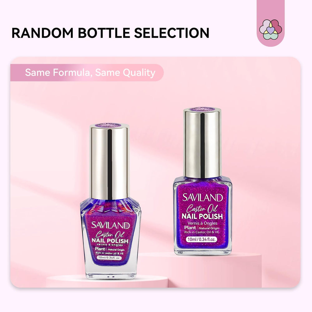 SAVILAND purple shade swatch evokes playful evening looks and versatility.
