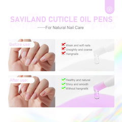 SAVILAND aceite cutículas nutrientes vitaminas, nutrición para cutículas y uñas