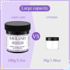 SAVILAND gel de construcción con adherencia fuerte para diamantes y adornos.