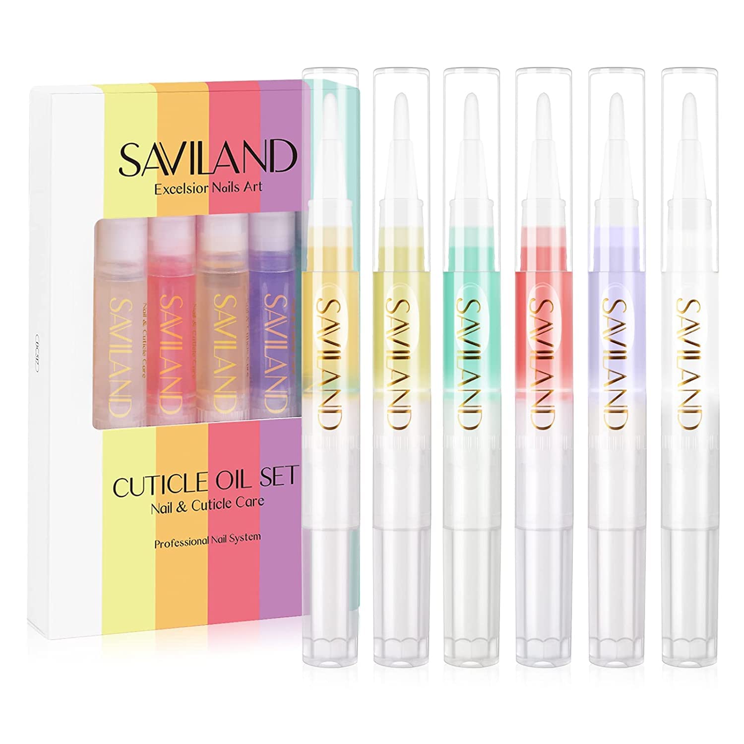 SAVILAND bolígrafo aceite cutículas uñas, hidratación profunda para uñas sanas