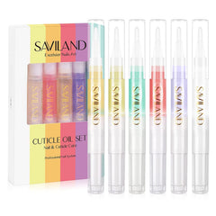 SAVILAND bolígrafo aceite cutículas uñas, hidratación profunda para uñas sanas