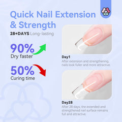 SAVILAND Builder Nail Gel Kit easy application for beginners