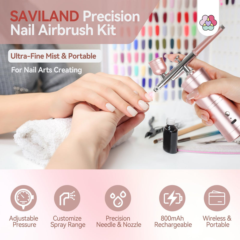 SAVILAND cable USB y brochas de limpieza para mantenimiento cómodo.