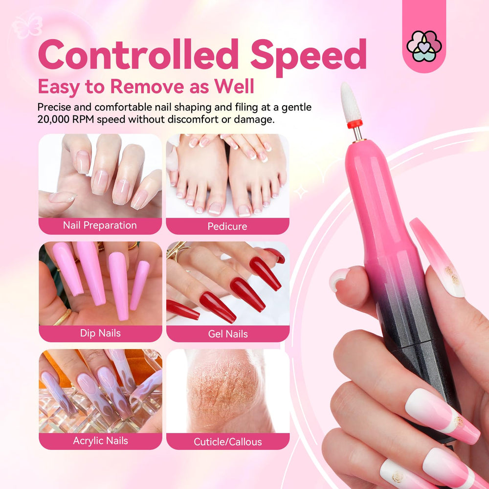 Cepillo para polvo de uñas SAVILAND para limpieza tras lijado.