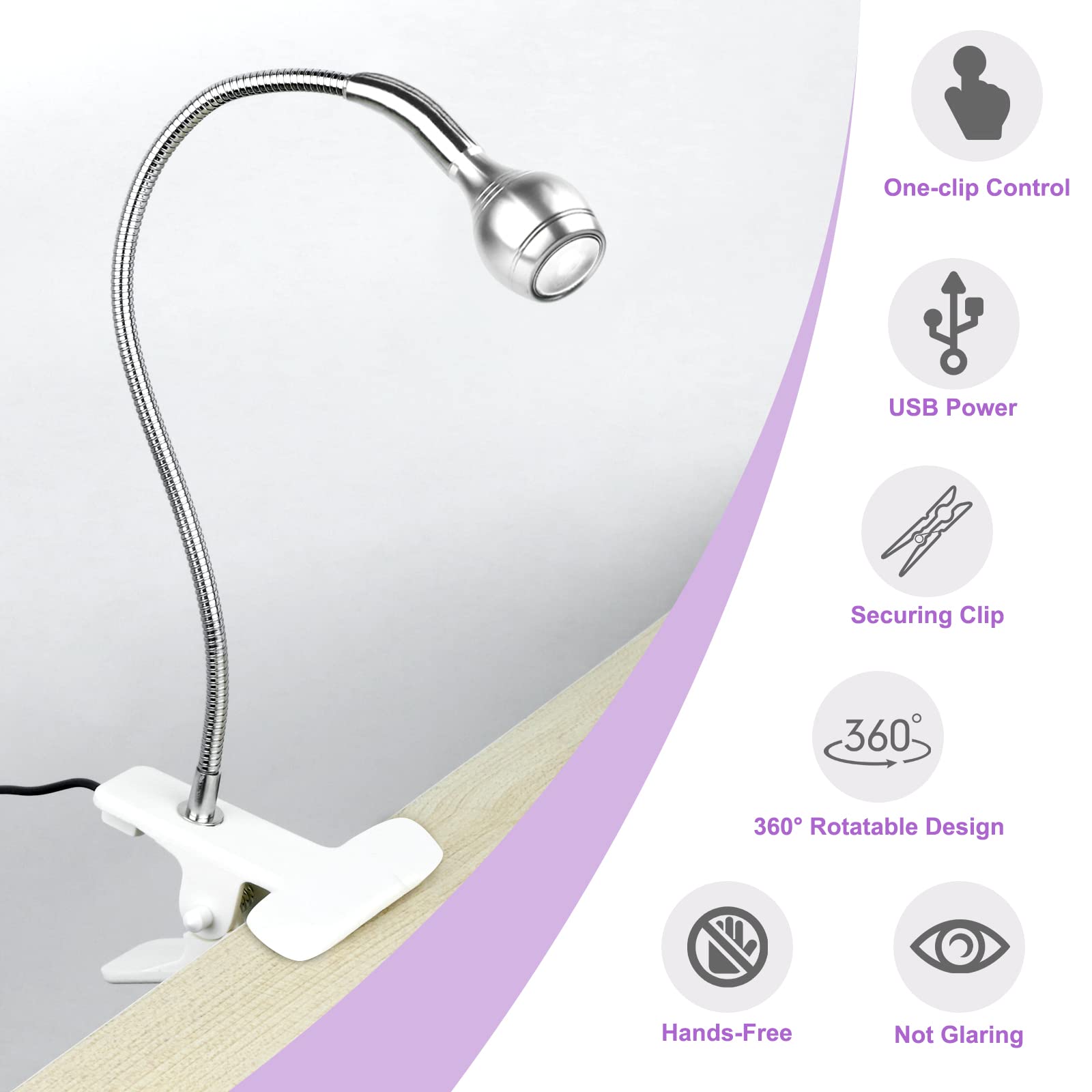 Saviland clip de seguridad para fijar, soporte estable en cualquier superficie.