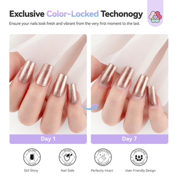 SAVILAND easy application and removal for at-home nails