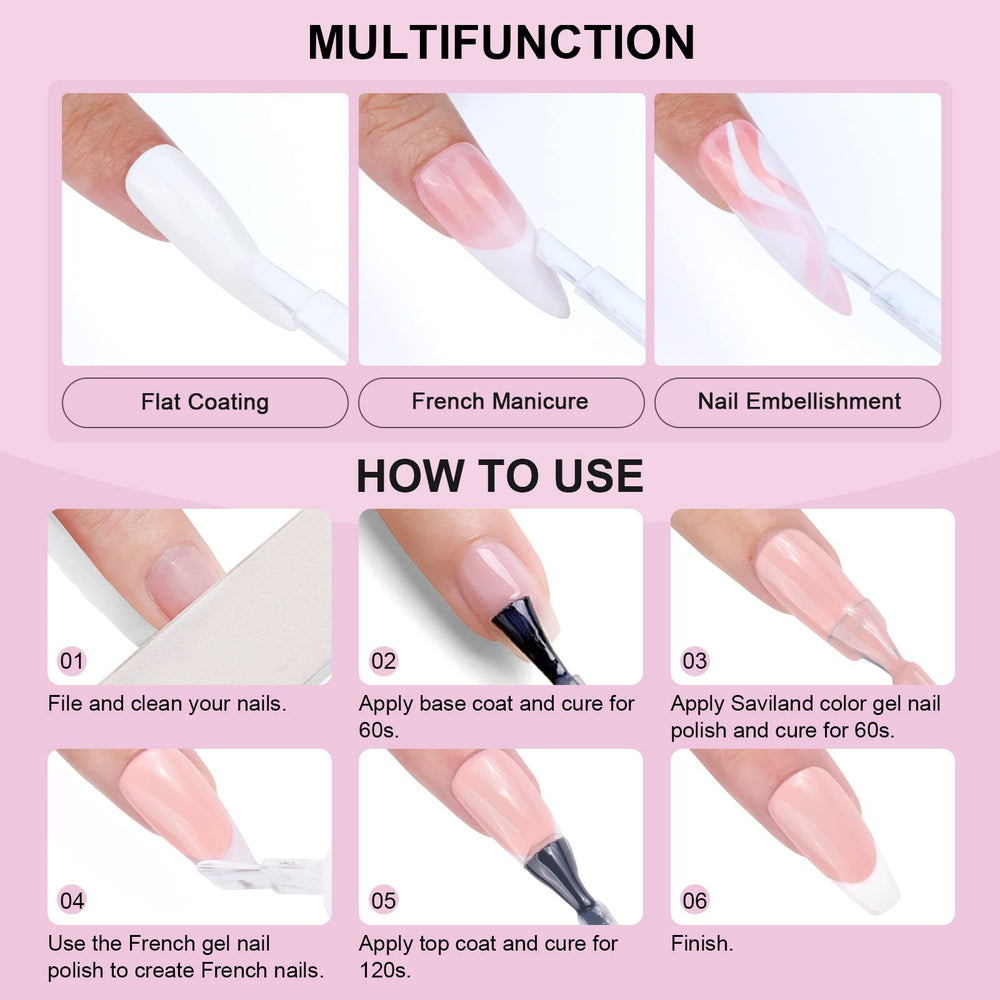 SAVILAND Frances ideal para comenzar manicura profesional en casa.