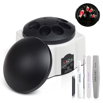 SAVILAND Essentials: máquina removedora de esmalte con vapor para quitar gel de uñas con delicadeza.