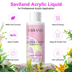 Saviland gel-base-top: base y top gel para un acabado suave y duradero.