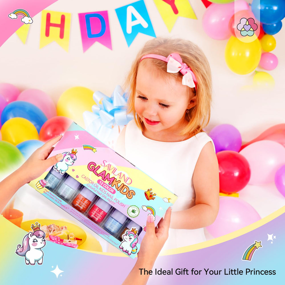 SAVILAND Glamkids included stickers add customization and extra fun.