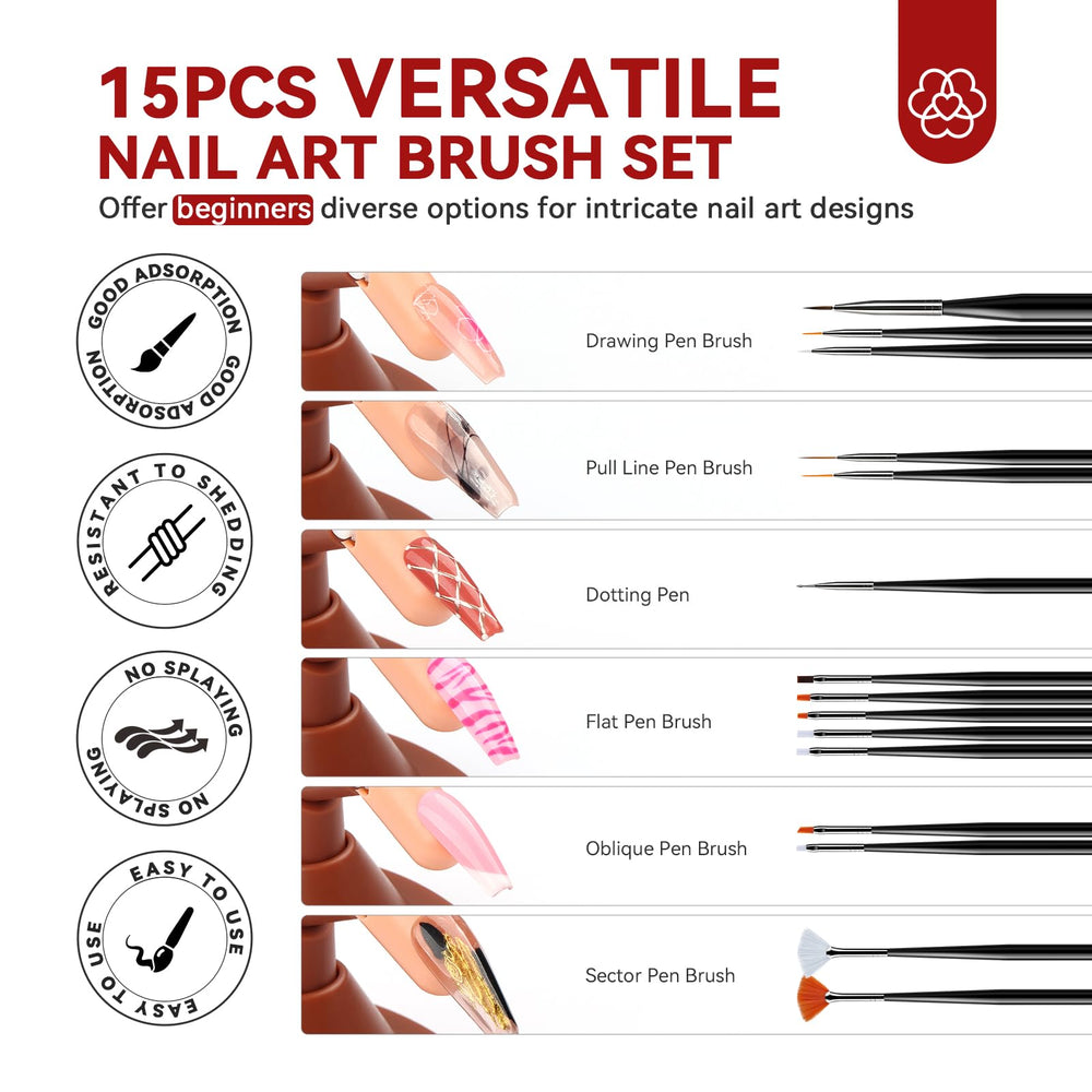 SAVILAND half-cover nail tips support precise, repeated design trials.