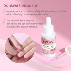 SAVILAND herramientas cuticula acero inoxidable para exfoliar con precisión