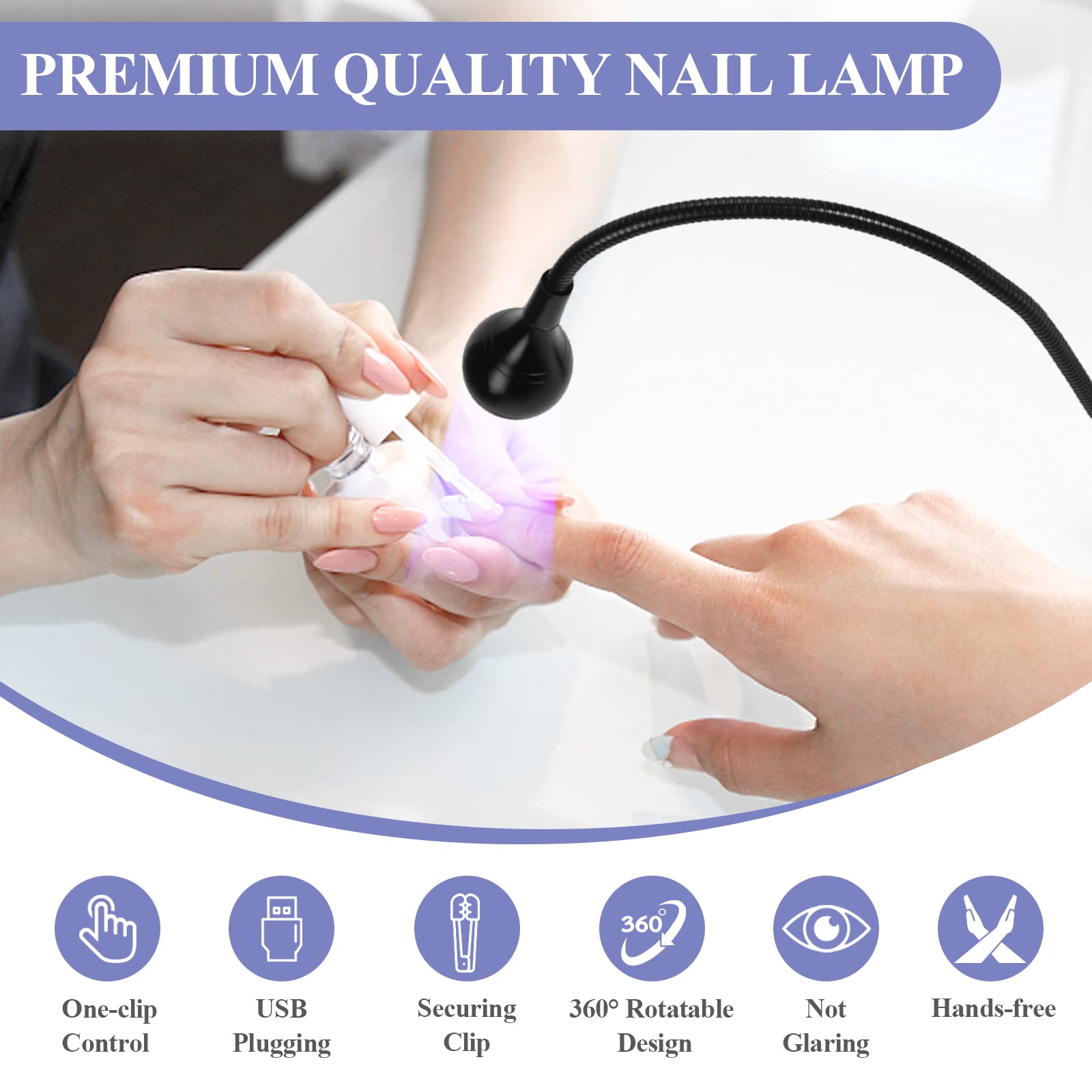 SAVILAND iluminación UV-LED compatible con varias marcas de gel