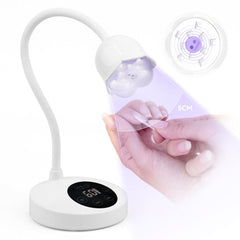 SAVILAND lámpara UV-LED 30W inalámbrica con cuello-ganso para curado cómodo de uñas