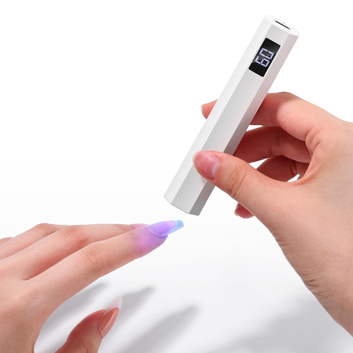 SAVILAND Mini: luz UV-LED para curado rápido de gel sin zonas sin curar.
