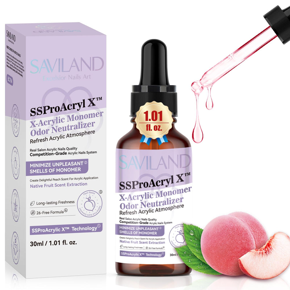 SAVILAND neutralizador de olor para monómero, botella de 30 ml reduce olores.