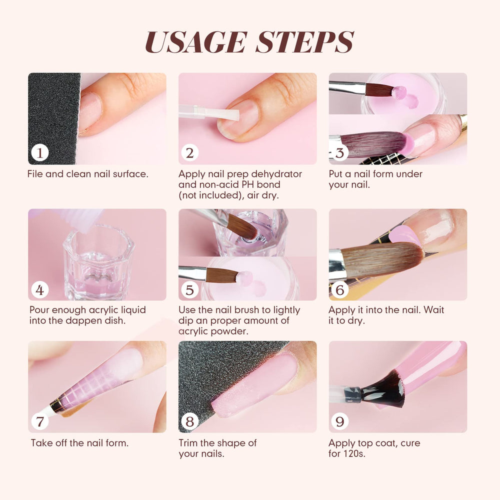 SAVILAND wooden cuticle pushers included for gentle prep.
