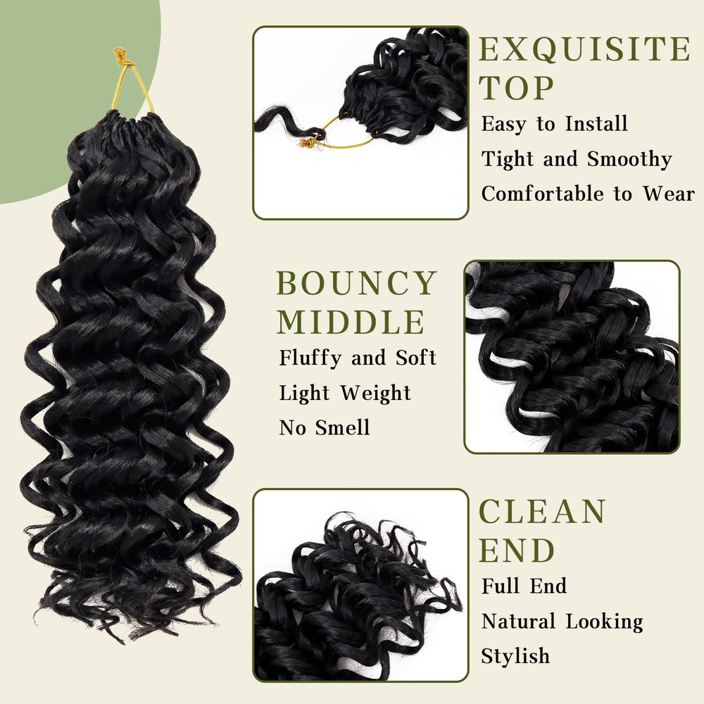 Saypeds GOGO Curl opciones 1B/27 para estilo bohemio