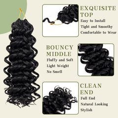 Saypeds GOGO Curl opciones 1B/27 para estilo bohemio