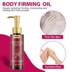 SBONFE Aceite Corporal Absorción Rápida: aplicación rápida sin residuo grasoso.