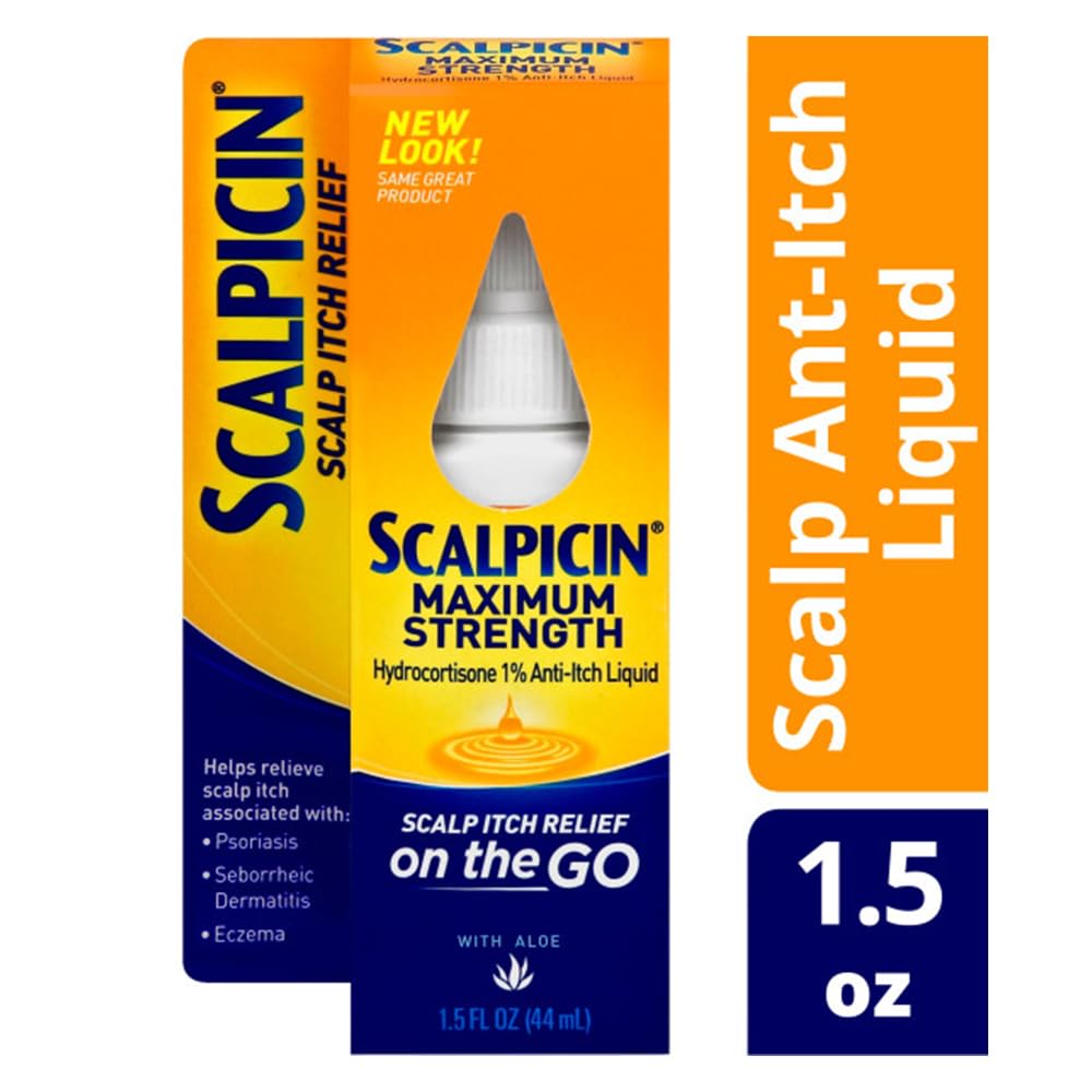 Scalpicin: aplicación directa para calmar el picor del cuero cabelludo.