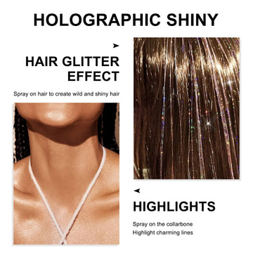 Scarman Glint-Rainbow: efecto espejo para fiestas y carnavales.