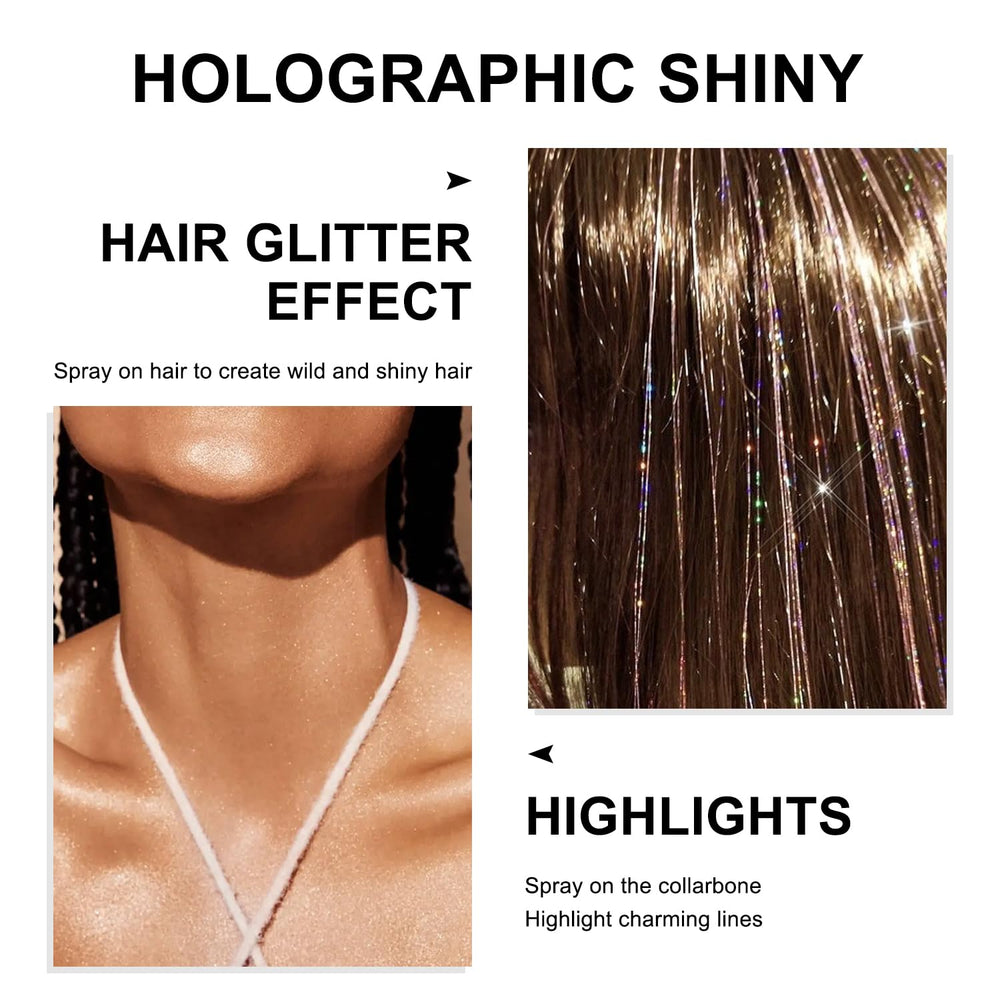 Scarman Glint-Rainbow: efecto espejo para fiestas y carnavales.