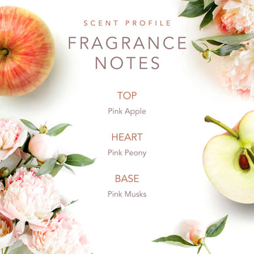 SCENT BEAUTY Dancing Fireflies: nota superior rosa manzana para apertura fresca.