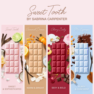 SCENT BEAUTY Sabrina Carpenter Caramel Dream, aroma duradero para noches especiales.