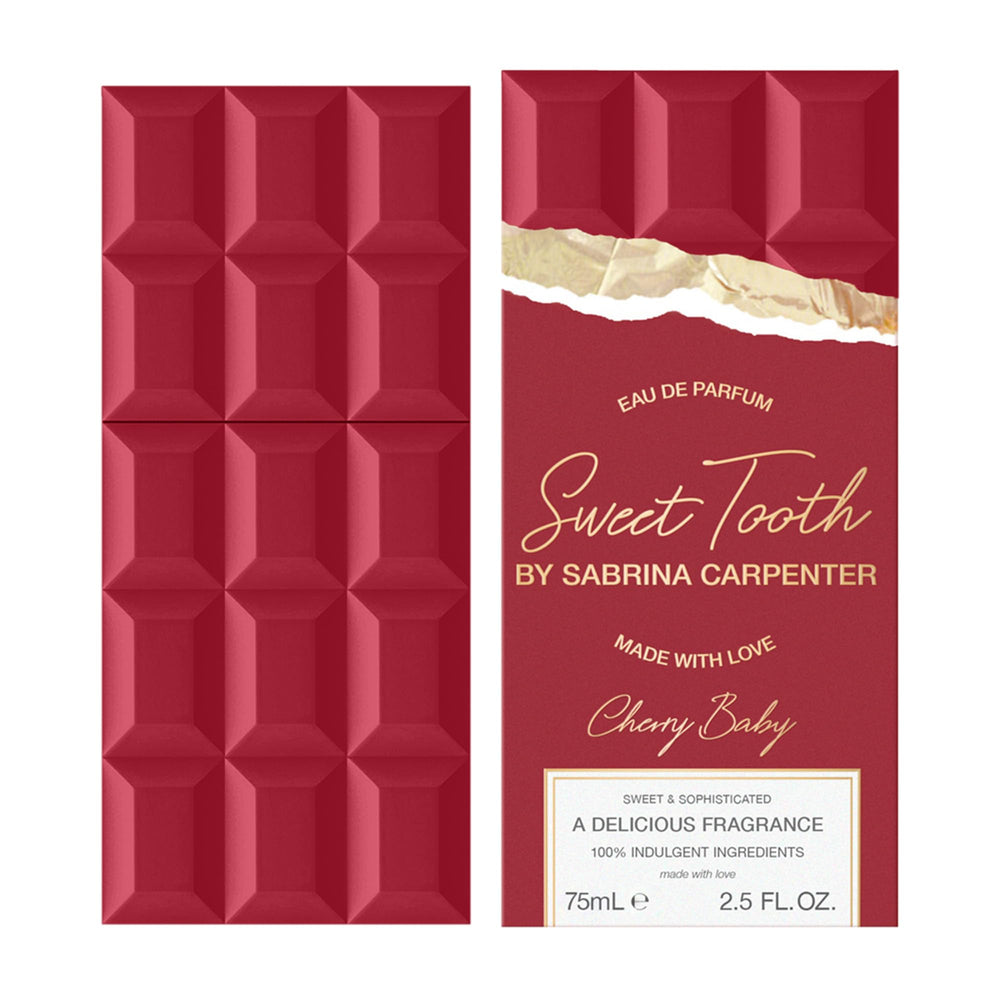 SCENT BEAUTY Sabrina Carpenter Sweet Tooth Cherry Baby, botella elegante para uso diario