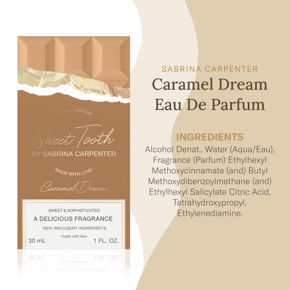 SCENT BEAUTY Sabrina Carpenter Caramel Dream, perfecto para regalar con estilo.