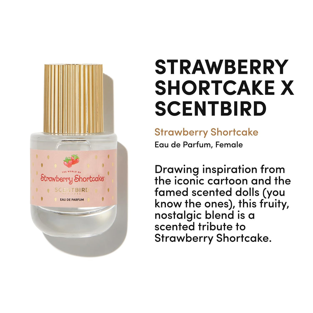 Notas de fresa y bergamota de Scentbird Strawberry Shortcake.