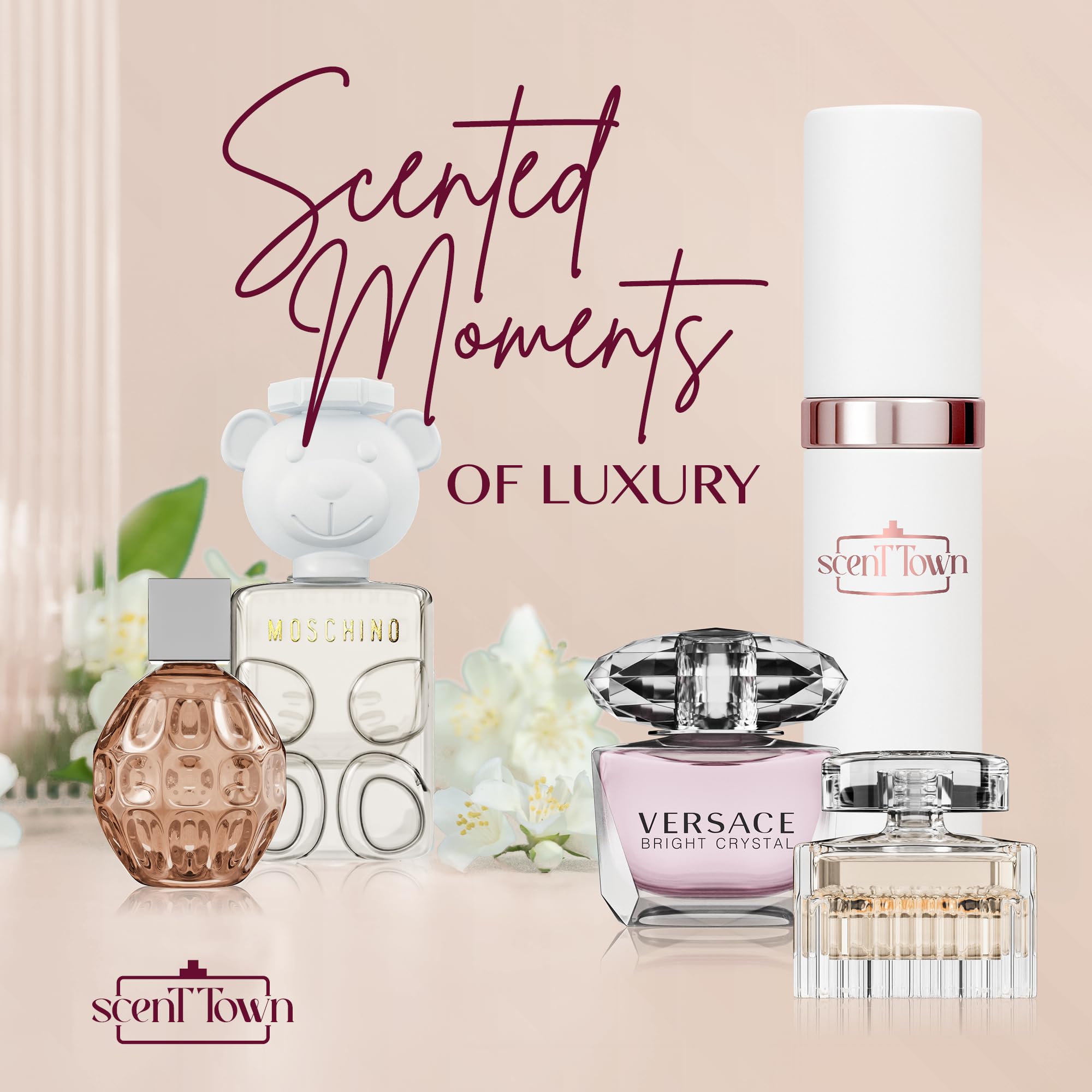 Scent Town presentación elegante: caja duradera para regalo
