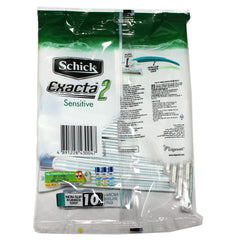 Schick Exacta2 Sensible con hojas delgadas para contacto suave