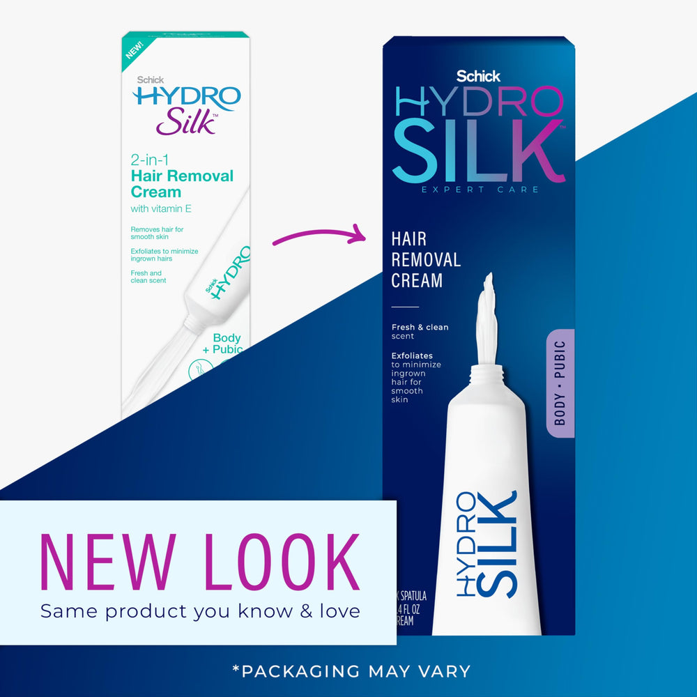 Schick Hydro Silk: espátula incluida para una aplicación precisa y suave.