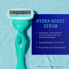 Schick Hydro Silk Hidratación 2 Horas: mantiene la piel cómoda tras el afeitado.
