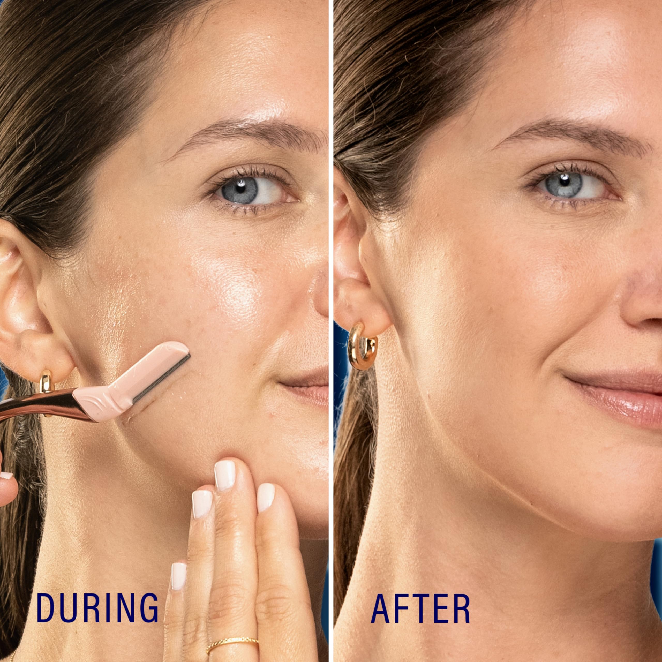 Schick Hydro Silk mango metálico pesado ofrece control durante la dermaplaning.