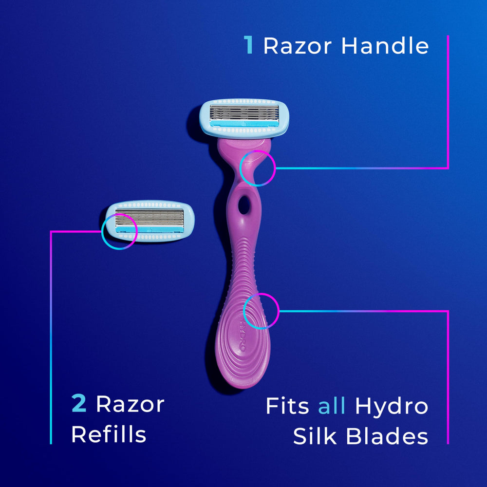 Schick Hydro Silk Moisture: combina bien con la crema de afeitado Hydro Silk.