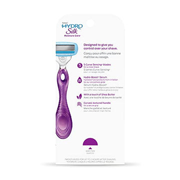 Schick Hydro Silk Moisture: manija compatible con recambios Hydro Silk.