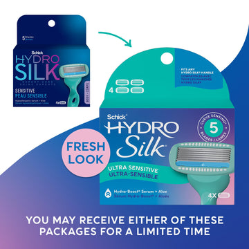 Protección de piel y capas en Schick Hydro Silk