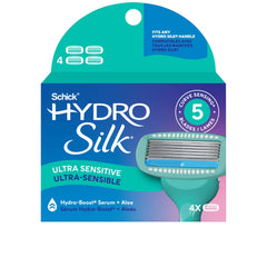 Schick Hydro Silk recargas para piel sensible, 4 unidades