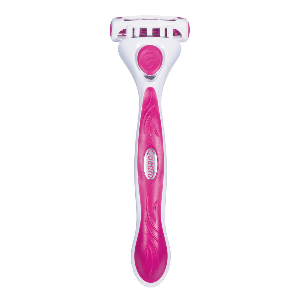 Schick Quattro Mujeres: pack de valor con recambios para varias sesiones de afeitado.