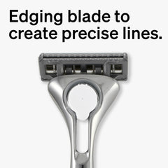 Schick Quattro Titanium, cuchilla de contorno para líneas precisas